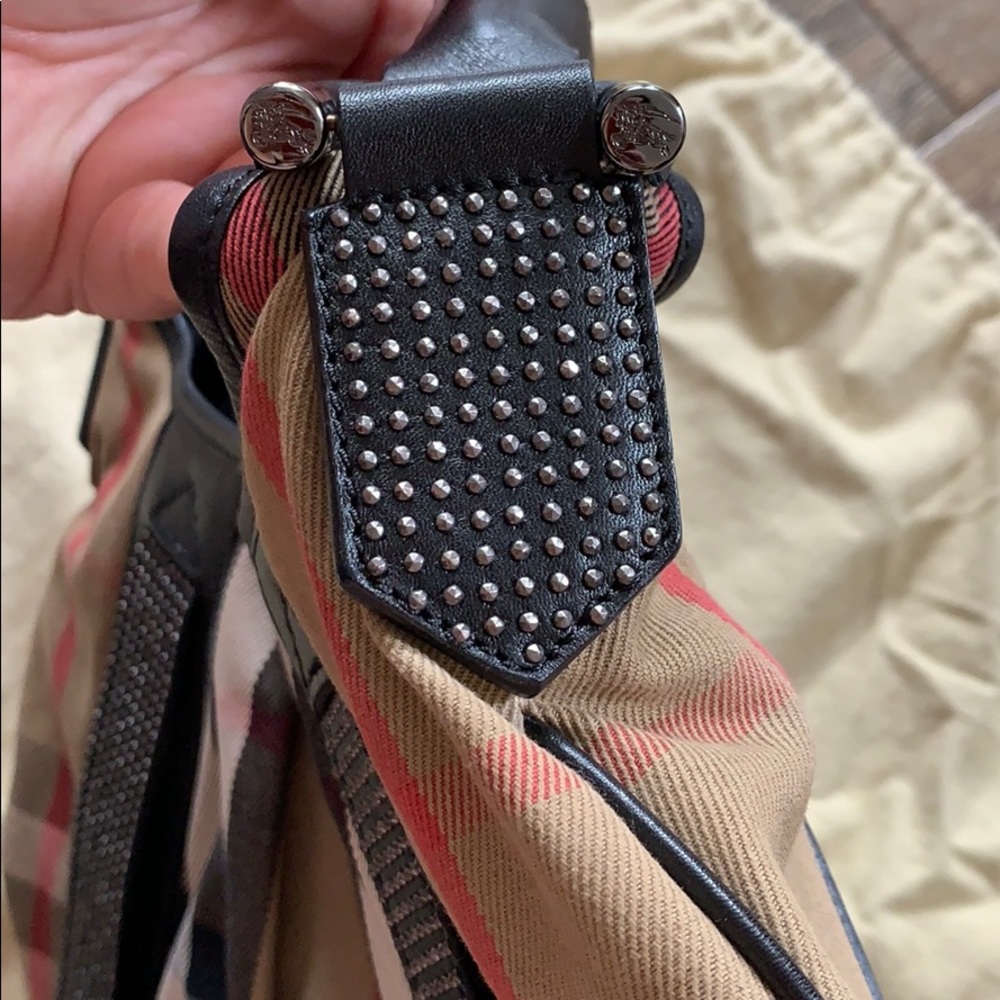 Burberry Phoebe Studded Hobo Bag - Picture 4 of 8